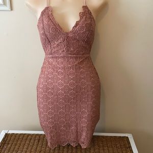 Small lace cocktail dress